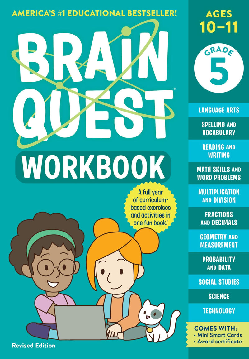 Brain Quest Workbook 5th Grade Revised Edition (Brain Quest Workbooks)