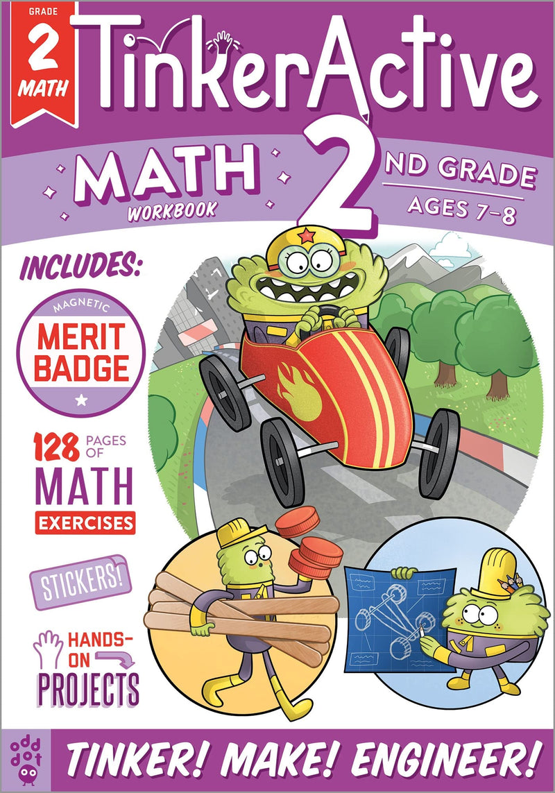 TinkerActive Workbooks 2nd Grade Math