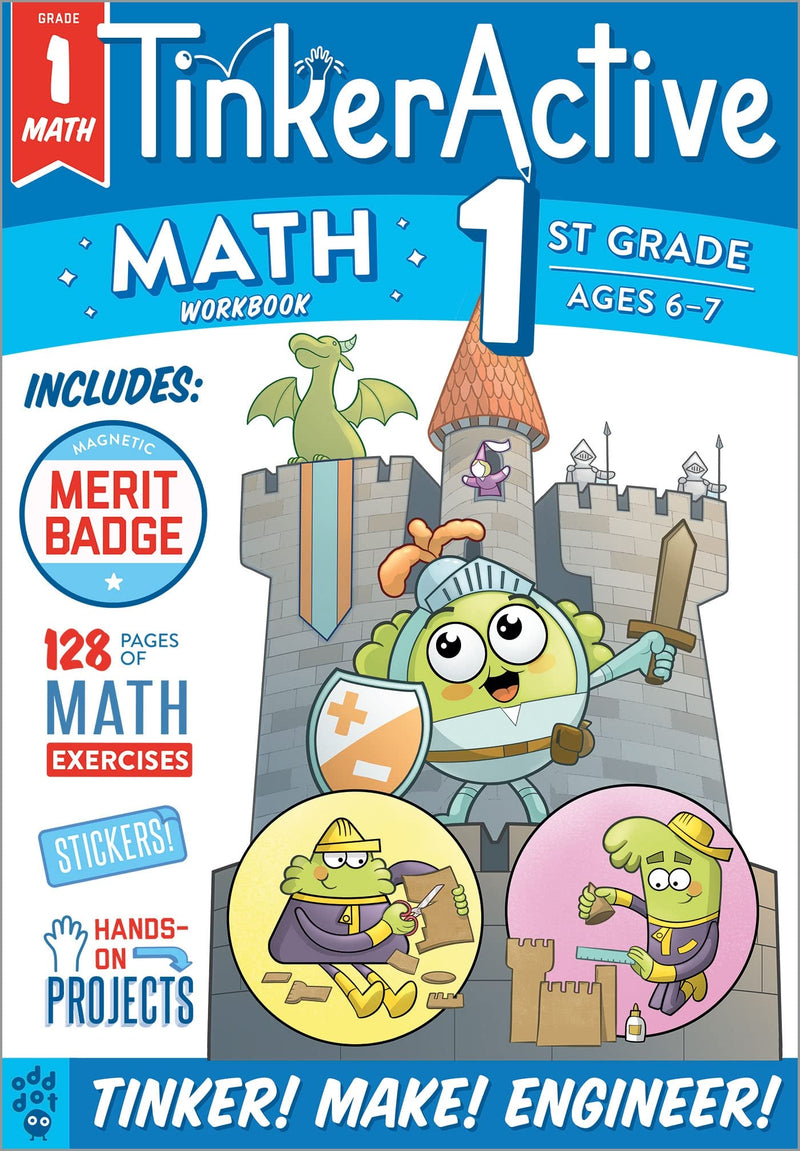 TinkerActive Workbooks 1st Grade Math