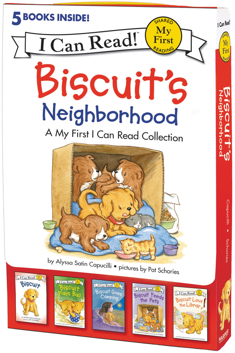 Biscuits Neighborhood 5 Fun-Filled Stories in 1 Box! (My First I Can Read)